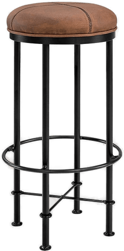 Artwood Evan barstol lysebrun