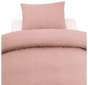 Borganäs of Sweden Dynetrekksett Enkeltseng Rosa