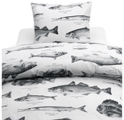 Borganäs of Sweden Dynetrekksett Havfisker Hvit