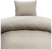 Borganäs Dynetrekksett Birger Flanell Greige