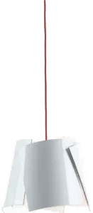 Bsweden Leaf lampe hvit/rød