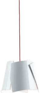 Bsweden Leaf lampe hvit/rød