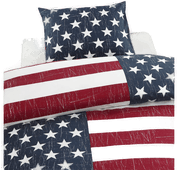 Borganäs Sengesett 2-delt United States Marineblå