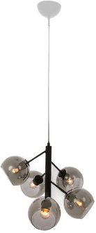 Aneta Lighting Taklampe Atom Svart