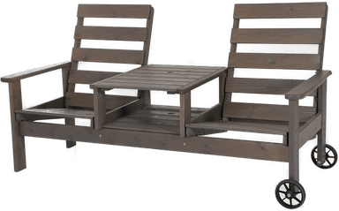 Brafab Du & Ja Duo sofa grå