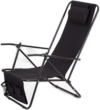 Brafab Colorado strandstol svart