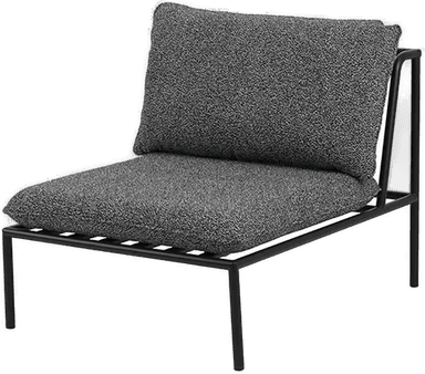 Brafab Collier Midtseksjon Svart