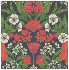 Ekelund Julblomster serviett 35x35 cm