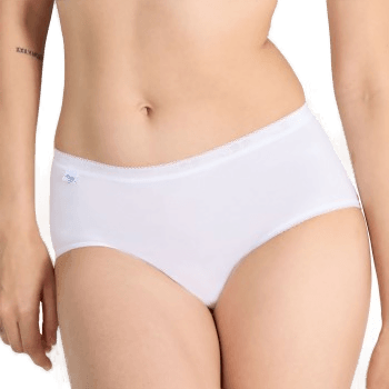 Sloggi Truser Dam Basic Midi Hvit