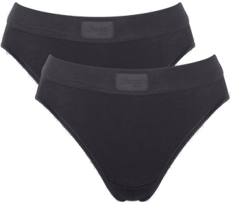 Sloggi Double Comfort Tai 2P Svart