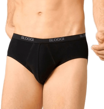Sloggi 2P For Men Basic Midi Svart