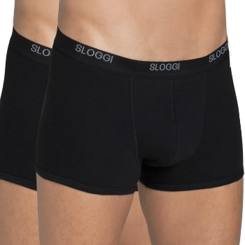 Sloggi 2P For Men Basic Short Svart