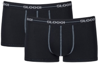 Sloggi Start Hip Svart Herre 2P