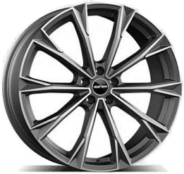 GMP Totale Matt Anthracite Diamond 8x19 5/108 ET42 B73.1