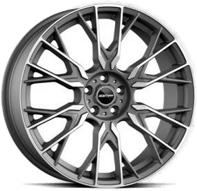 GMP Fender Matt Anthracite Diamond 8.5x20 5/112 ET30 B66.6