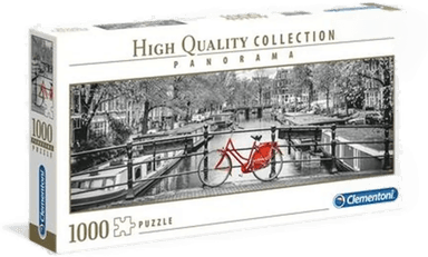 Puslespill 1000 Pan Amsterdam Bicycle Clementoni