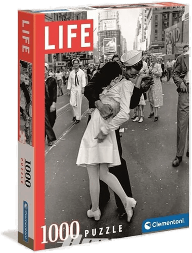 Puslespill 1000 Life The Kiss Clementoni