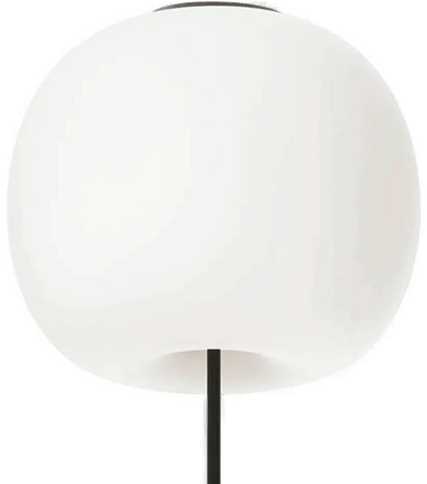 Kdln Kushi XL taklampe, svart/hvit