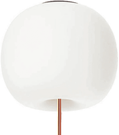 Kdln Kushi XL taklampe, kobber/hvit