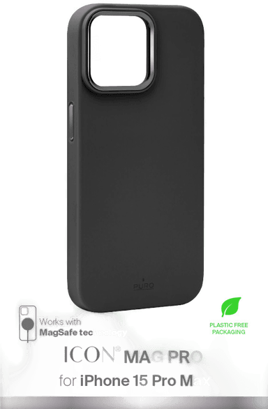 Puro Icon Mag Pro Silikondeksel iPhone 15 Pro Max