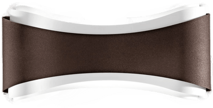 Selène LED-vegglampe Ionica bronse