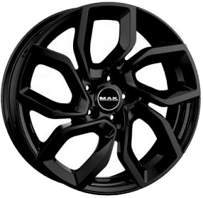 MAK Apollo Shiny Black 7x17 4/108 ET32 B65