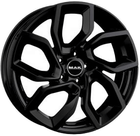 MAK Apollo Shiny Black 7x17 4/108 ET32 B65