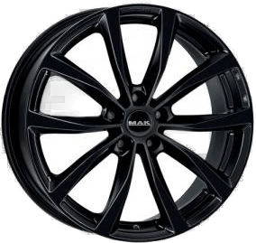 MAK Wolf Shiny Black 7,5x17 5/100 ET46 B57