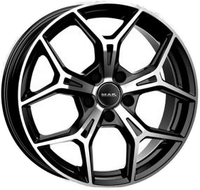 MAK Epica Black Machined Face 6,5x17 5/100 ET39 B57