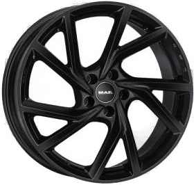 MAK Kassel Shiny Black 7x17 5/114,3 ET45 B76