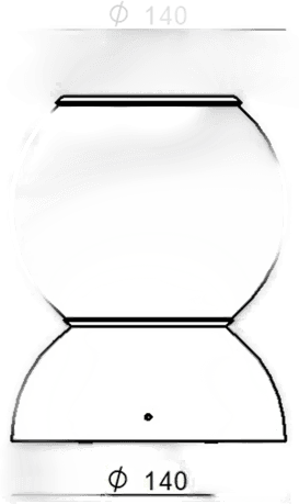 Stilnovo Gravitino LED-taklampe