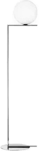 Flos IC F1 gulvlampe krom-opal