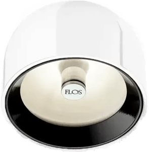 Flos Wan vegg-/taklampe Hvit