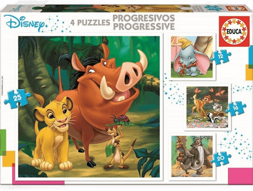 Educa Disney Animals 12-16-20-25