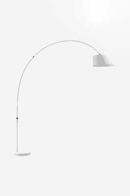 Kave Home Gulvlampe May Hvit