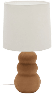 Kave Home Bordlampe Madsen Brun