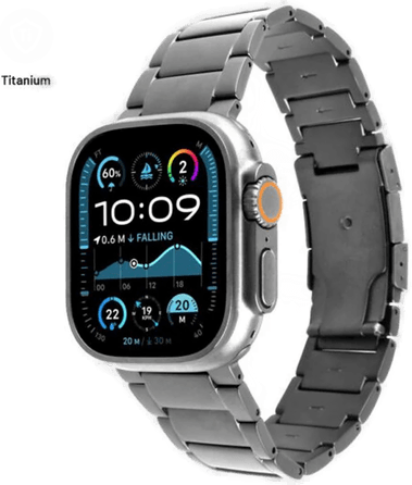 Fixed Titanium Rem til Apple Watch 42/44/45/46/49 mm