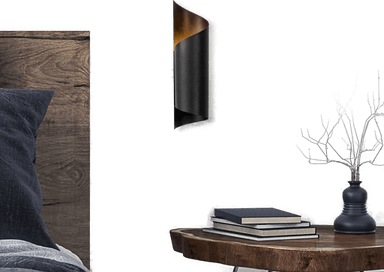 Opviq Vegglampe Sivani MR-838 35cm svart