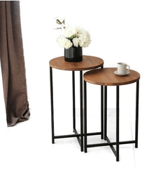 Homitis Sofabord Neta Round Brun