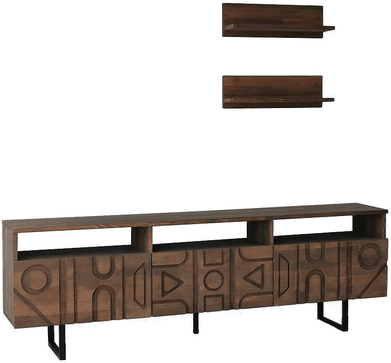 Homitis Tv-benk Aristo Brun