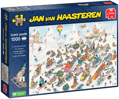 Puslespill 1000 Jvh Going Downhill