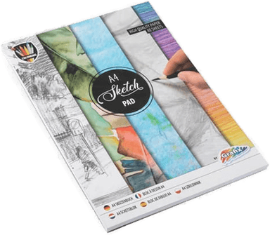 Grafix Skisseblokk A4, 80 ark