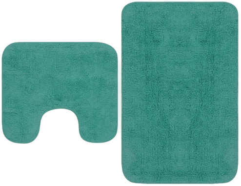 Vidaxl Baderomsmattesett 2 stk