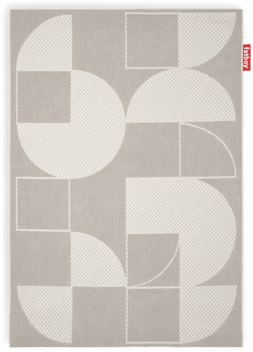 Fatboy carpretty petit jigsaw cream/white