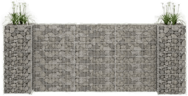 Vidaxl Gabion plantekasse 260x40x100 cm