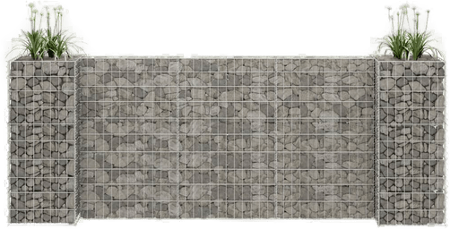 Vidaxl Gabion plantekasse 260x40x100 cm