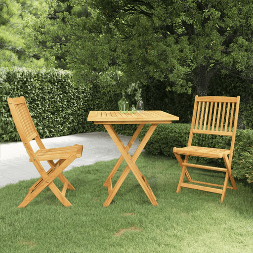 Vidaxl Sammenleggbar spisestue 3 deler