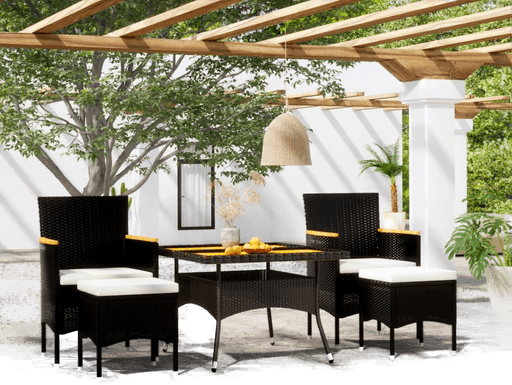 Vidaxl Hagespisesett 5 deler