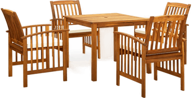 Vidaxl Hagespisegruppe 5 deler