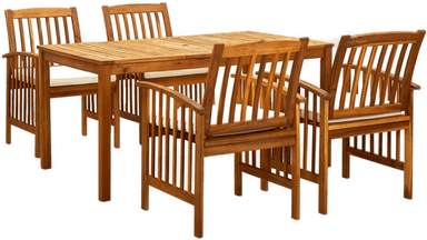 Vidaxl Hagespisegruppe 5 deler